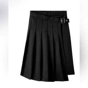Zara Black Pleated Skirt